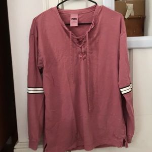 Pink Victoria’s Secret Long Sleeve Tee
